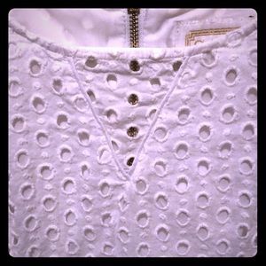 White Blouse with hole details